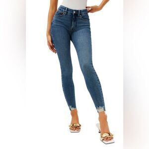 Good American Good legs shew hem skinny jeans size 6/28